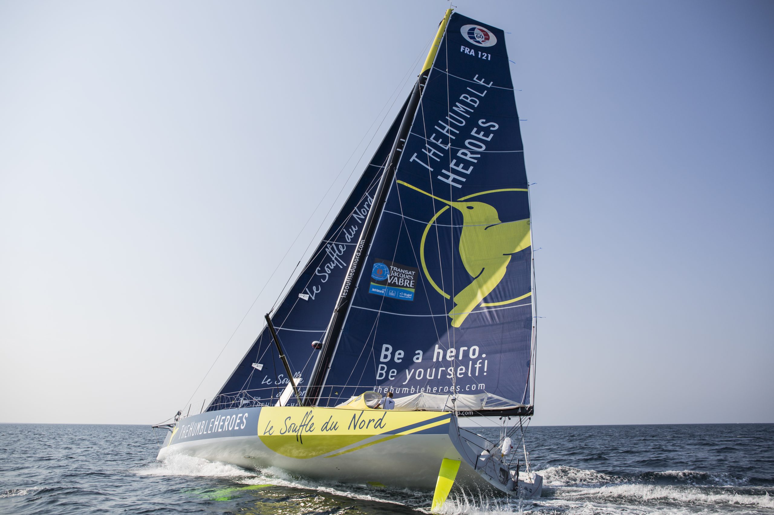 You are currently viewing Thomas Ruyant 4ème de la Transat Jacques Vabre