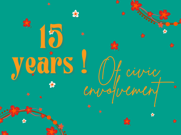 You are currently viewing 15 years of civic involvement !